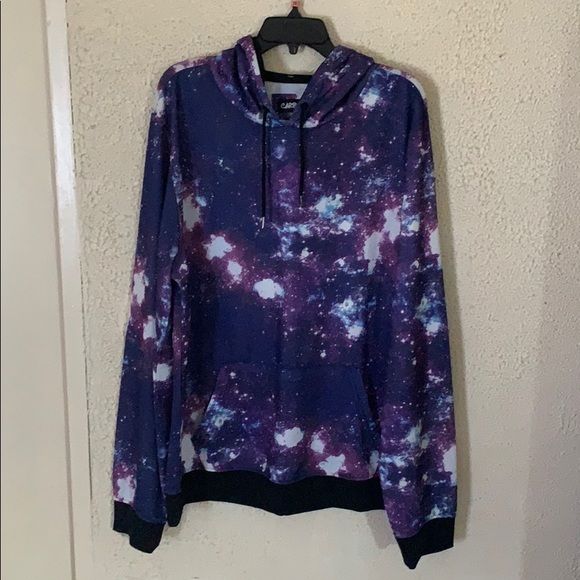 Carbon Other - Carbon galaxy hoodie with front pocket